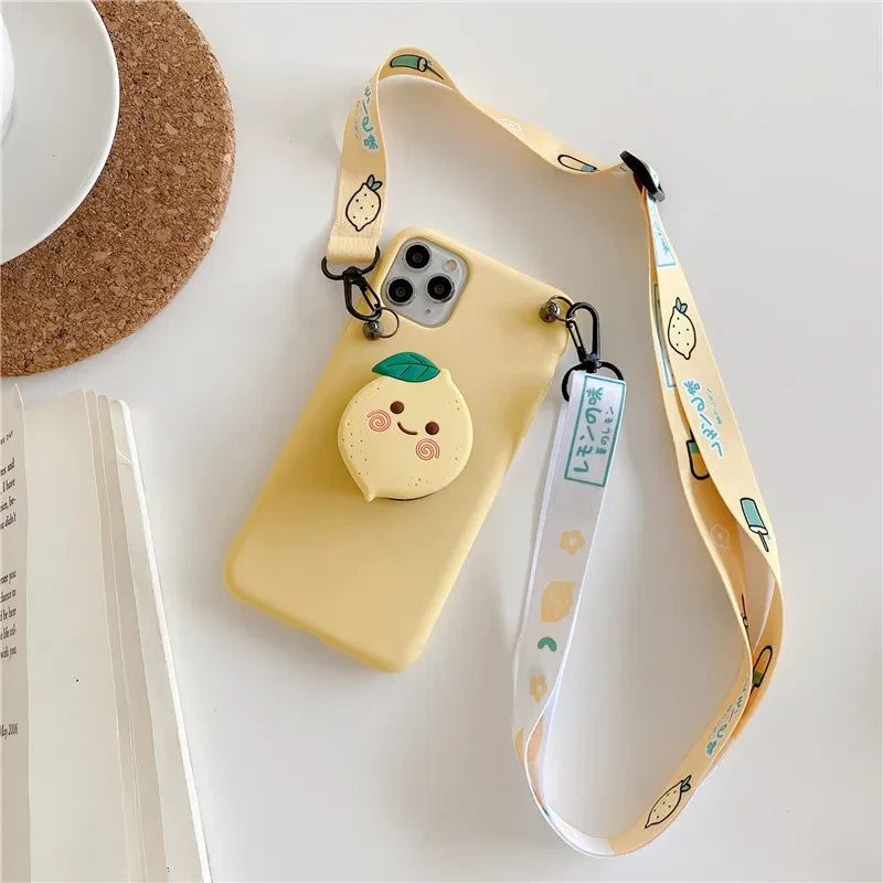 Avocado Lanyard Phone Case