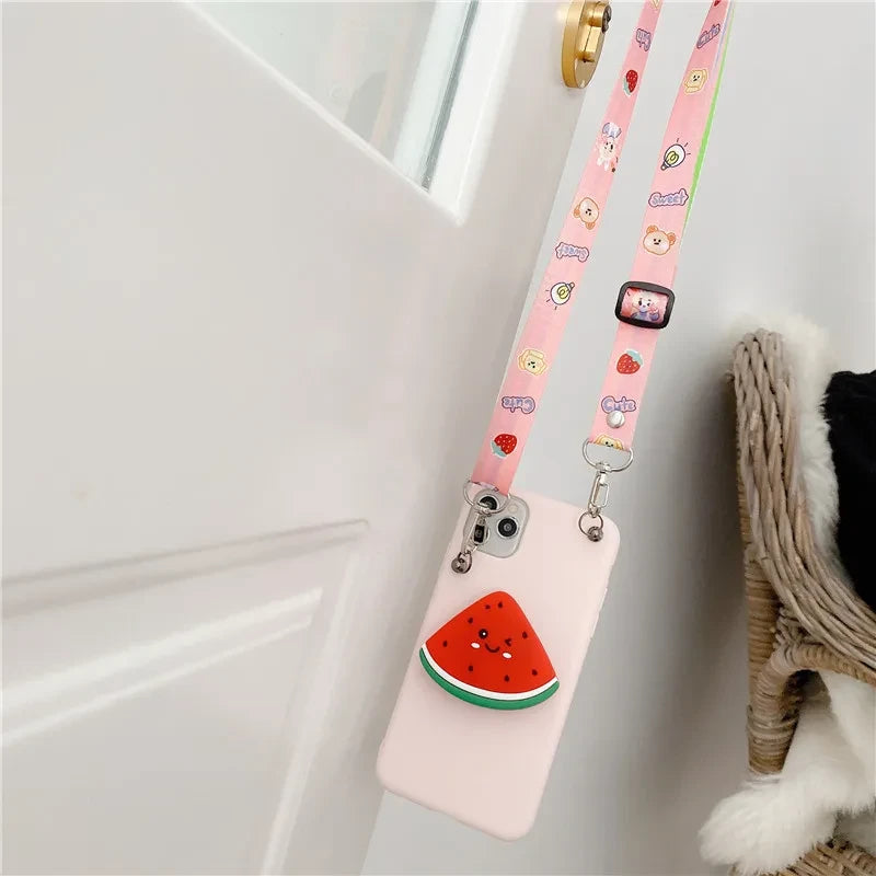 Avocado Lanyard Phone Case