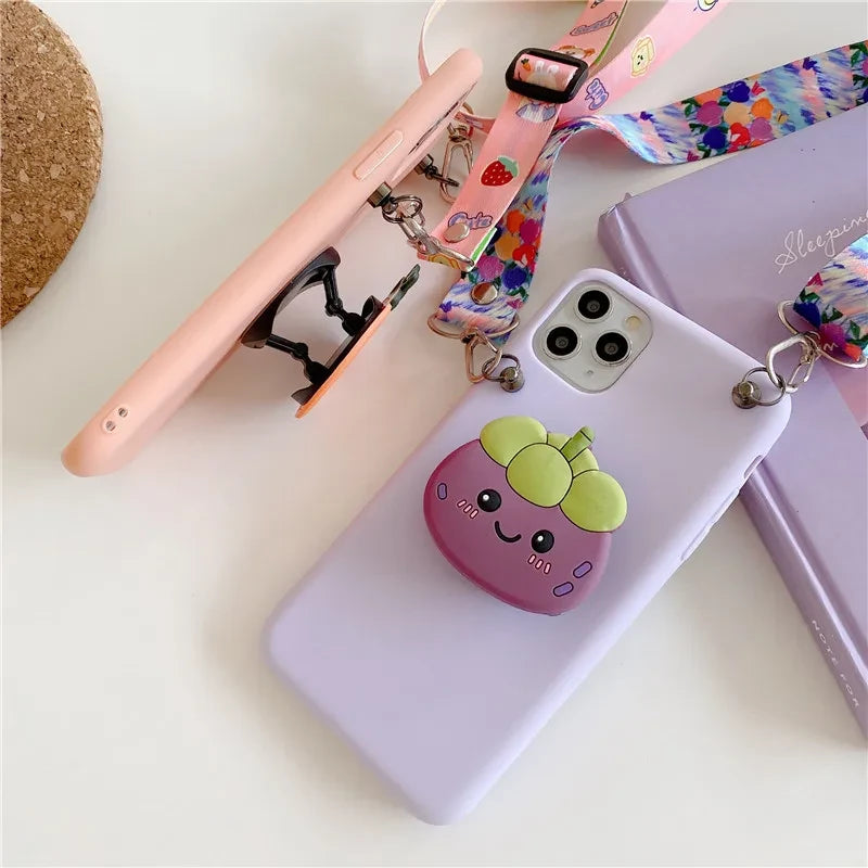 Avocado Lanyard Phone Case