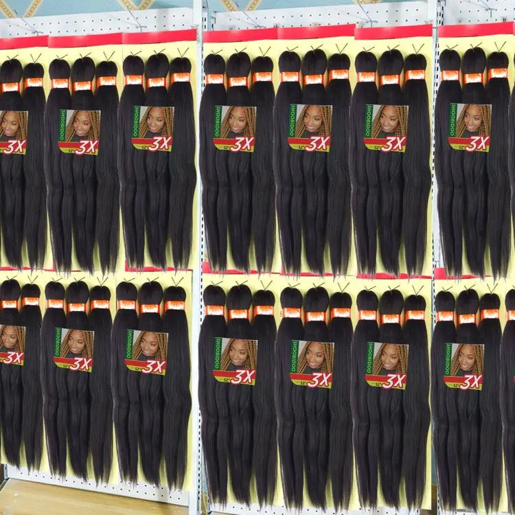 Wholesale Private Label Ombre Spetra Pre-stretched Ez Braid Braiding Hair Pre Stretch Bulk
