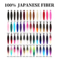 Wholesale Private Label Ombre Spetra Pre-stretched Ez Braid Braiding Hair Pre Stretch Bulk