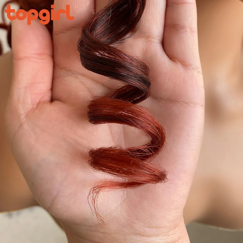 Top Girl Long Kinky Curly Weaves and Wigs With Bangs Synthetic Wig Afro Curly