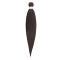 Pre-stretched Synthetic Braiding Hair Ombre Professional Easy  Hot Water Setting Soft  Crochet Braid Hair  Extensions