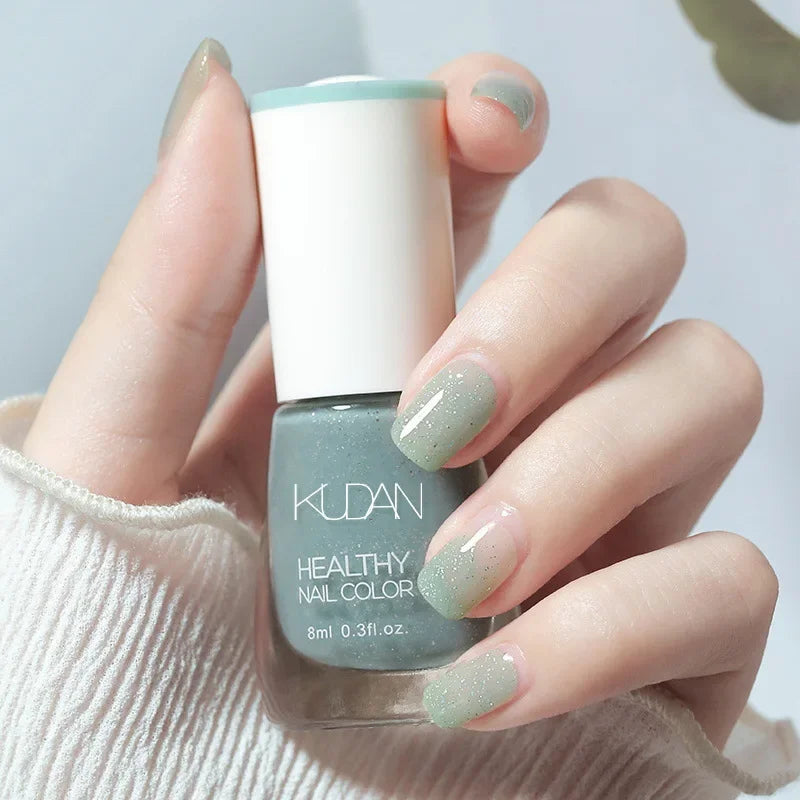 Nail Polish White Fine Glitter & More