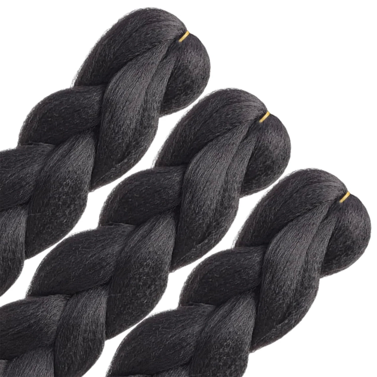 Synthetic 1Pcs 24inch 100g Braiding Hair Box Braids Colorful Twist Braiding Hair Extensions Synthetic Crochet Braiding