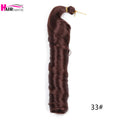 French Curls Braiding Hair Synthetic Spiral Curls For Women Pre Stretched Loose Wave Crochet Hair Extensions Hair Expo City