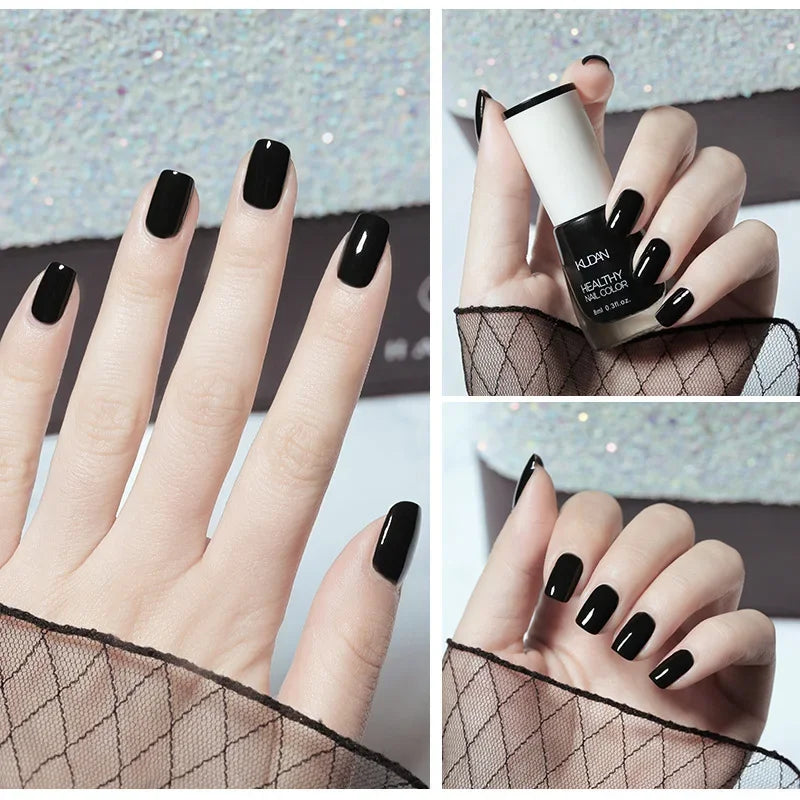 Nail Polish White Fine Glitter & More