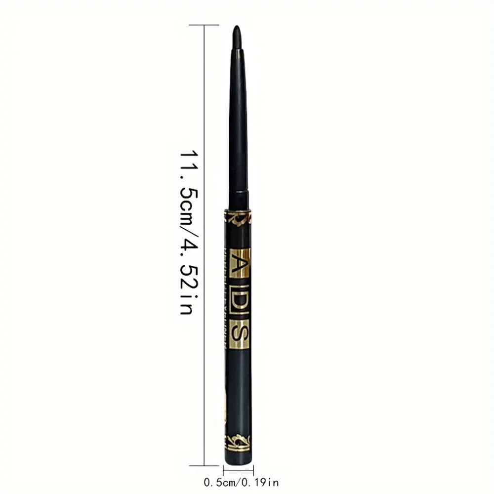 3PCS/9PCS Long-Lasting Waterproof Black Eyeliner Pencil -Smudge-Proof Sweat-Resistant