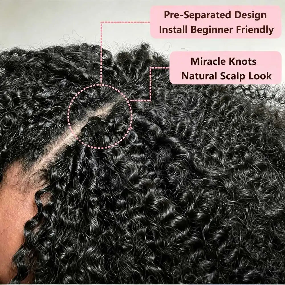 Miracle Knots Hair Pre-Separated Synthetic Crochet Hair  display picture 2