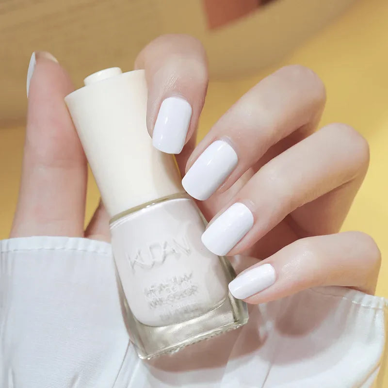 Nail Polish White Fine Glitter & More