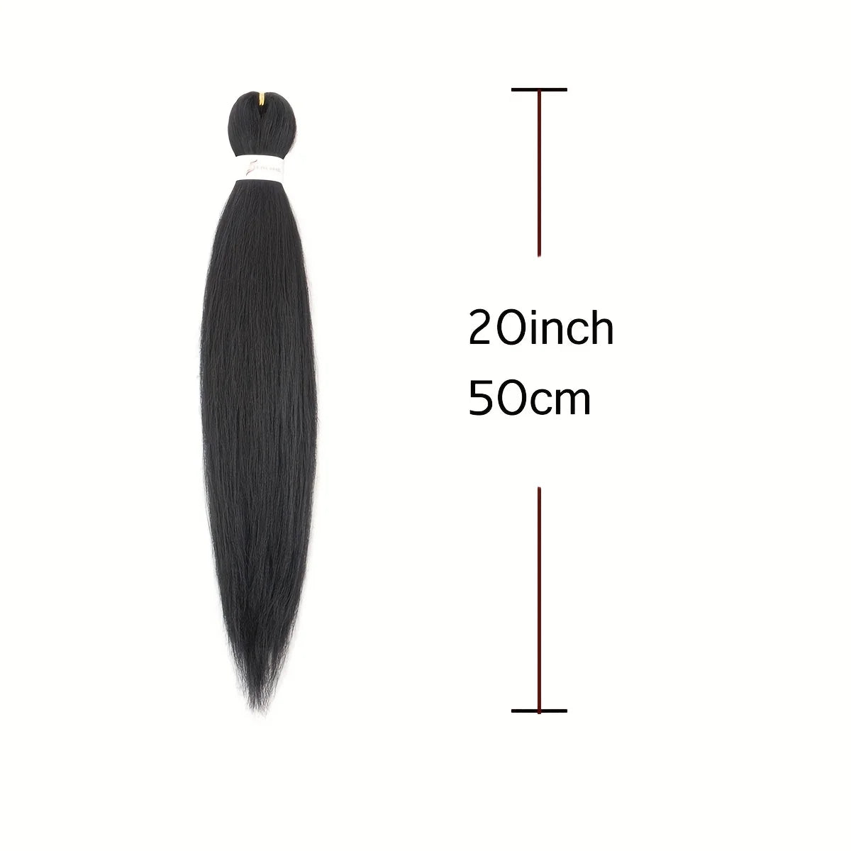 Synthetic  Braiding Hair Pre Stretched 20Inch Hair Extension Jumbo Braids Hair For Crochet Passion Twist Hair 1Pcs