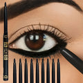 3PCS/9PCS Long-Lasting Waterproof Black Eyeliner Pencil -Smudge-Proof Sweat-Resistant