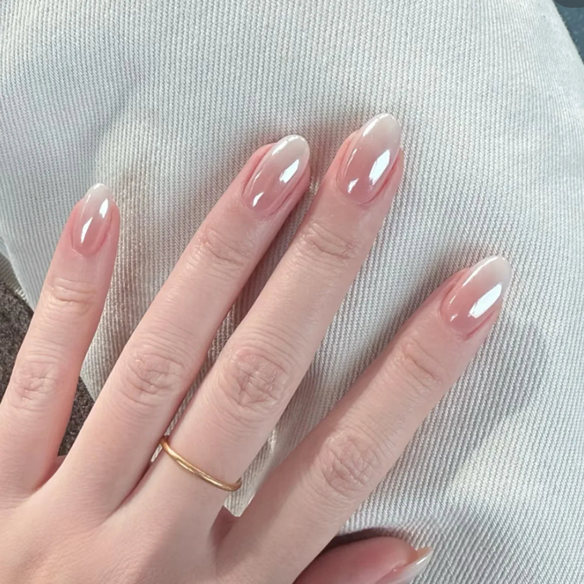 3D Acrylic False Nails Almond Medium Press on Fake Nails & More (37 Options)