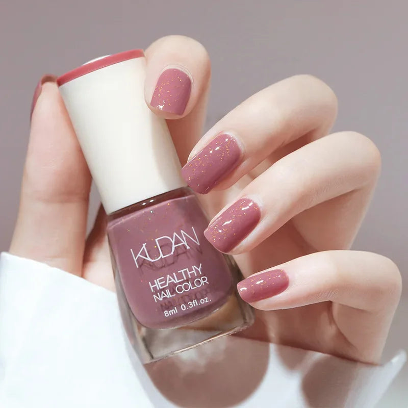 Nail Polish White Fine Glitter & More