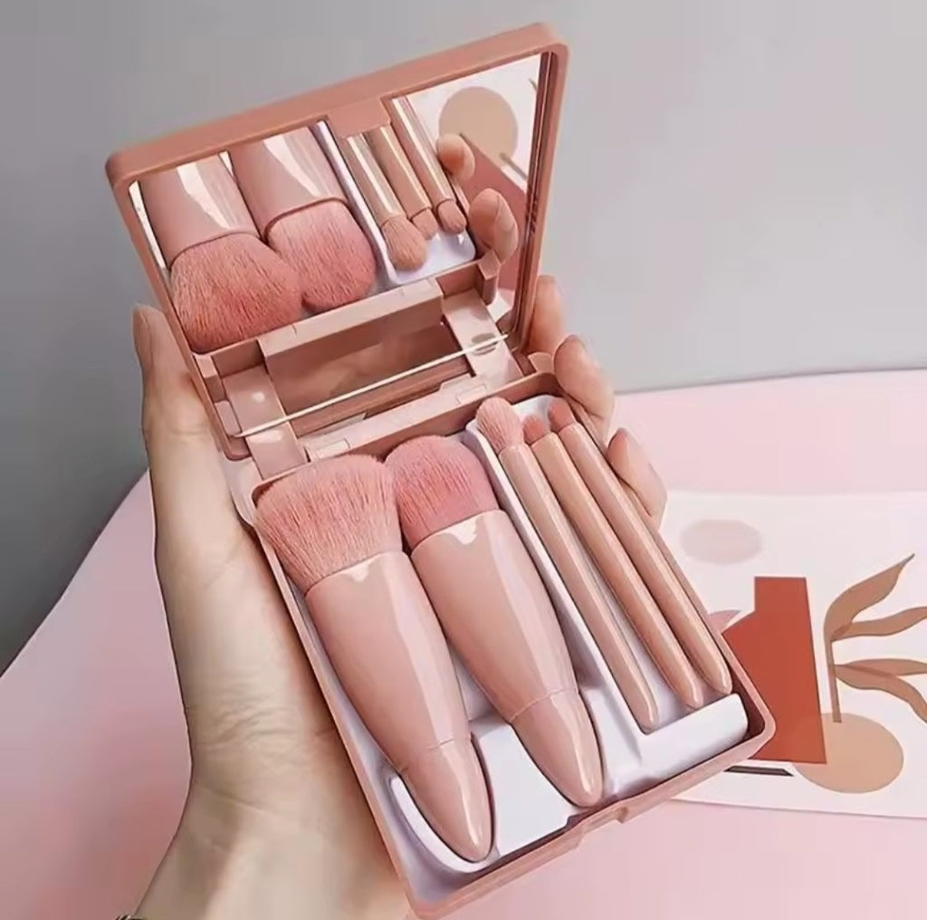 5pcs Travel Size Makeup Brushes Set Mini makeup Brushes