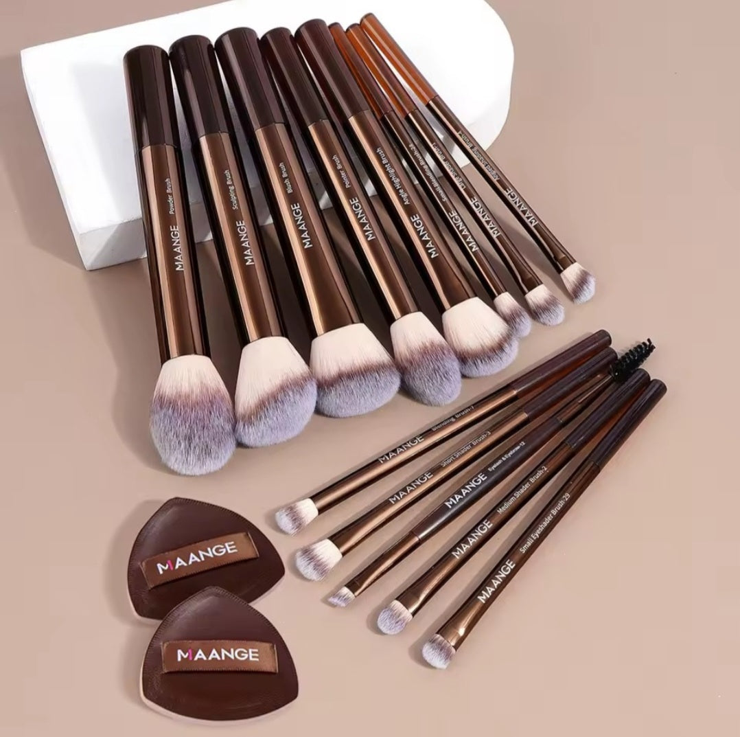 MAANGE Premium Makeup Brush Set (13 Brushes)