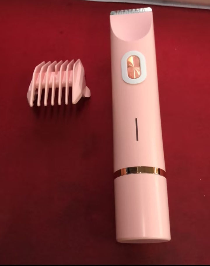 2 In 1 Hair Remover Women's Double Head Shaver Private Pubic Hair Trimmer Electric Razor Wet Dry Electric Body Hair