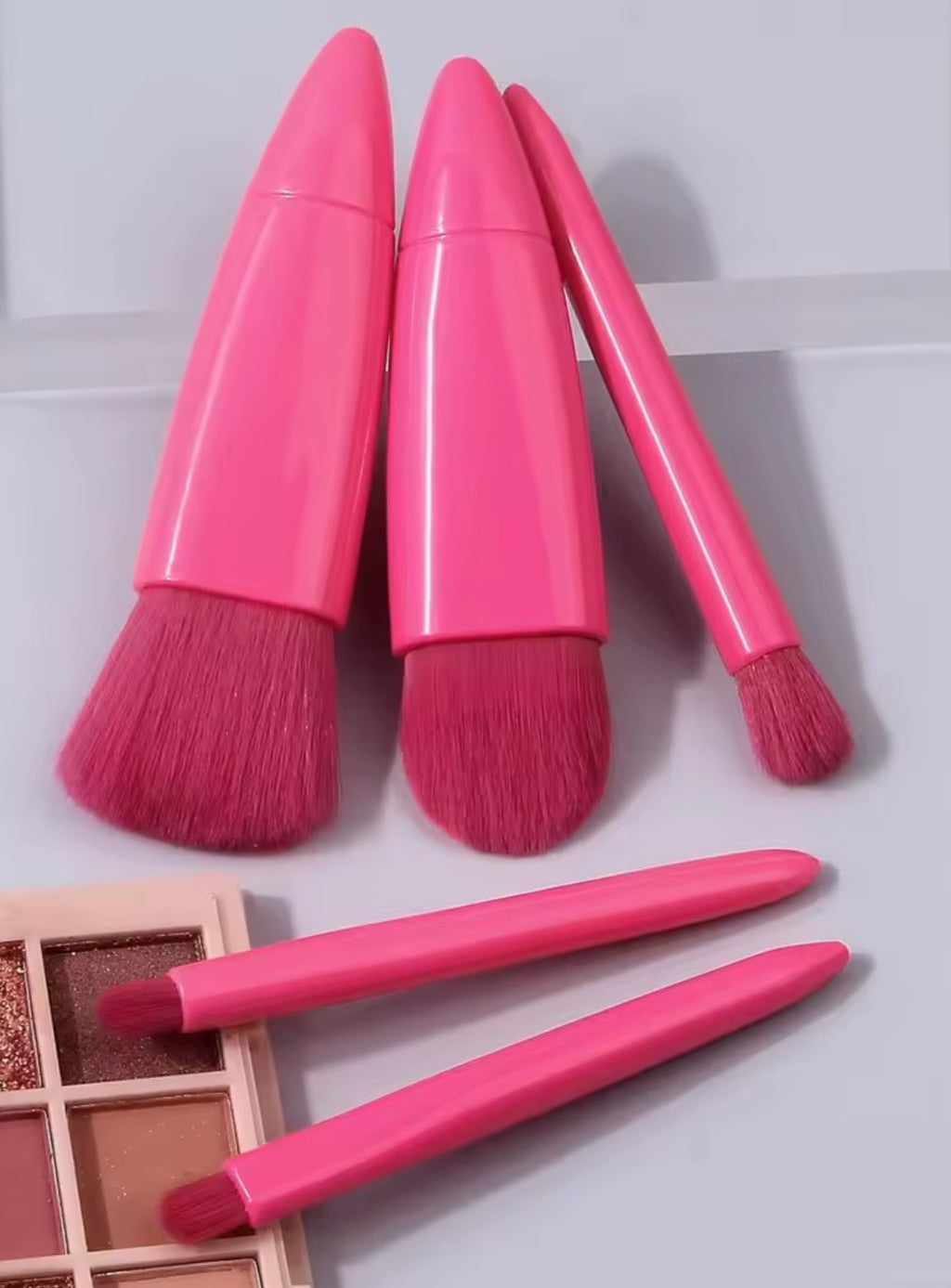 5pcs Travel Size Makeup Brushes Set Mini makeup Brushes