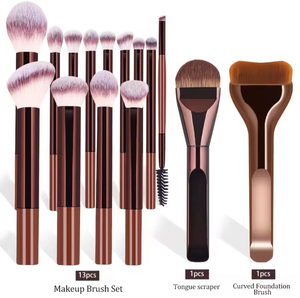 Makeup Brush Set (15 items)