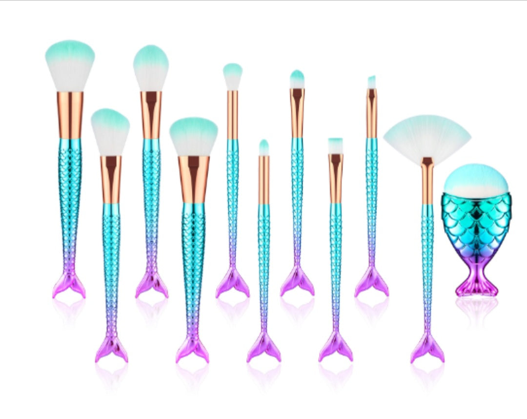 Ocean Dream Makeup Brush Kit