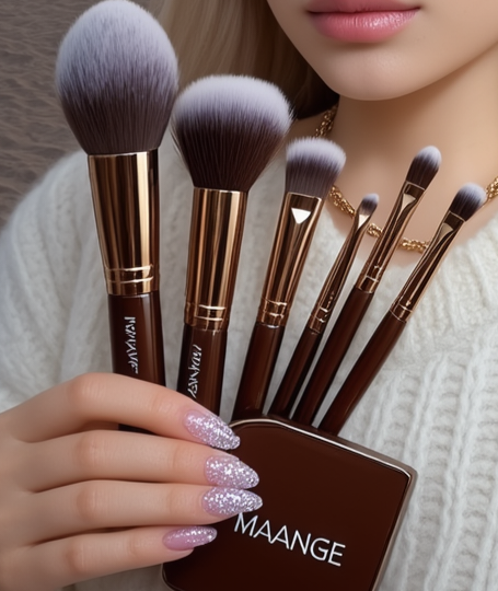 MAANGE Premium Makeup Brush Set (13 Brushes)